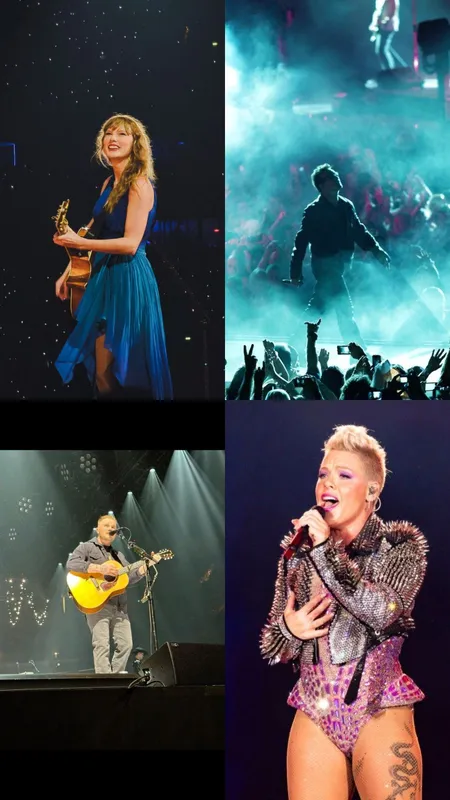 Highest Grossing Concert Tours of the Year 2024 tha
