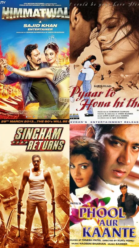 From Singham to Himmatwala, Here Are The Hits And Flops of Ajay Devgn