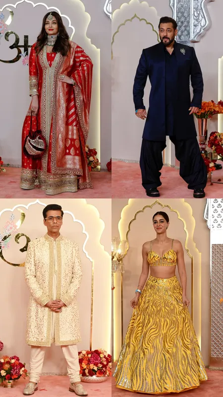 Celebs who Walked the Red Carpet Alone at the Ambani Wedding