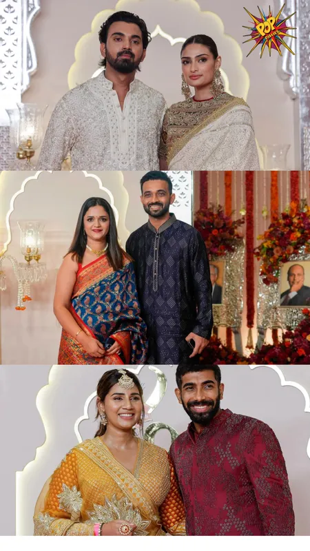 Cricketers  Who Walked At The Ambani Wedding