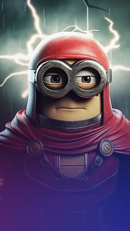 AI visualization of Minions as Superheroes from the Marvel and DC universe