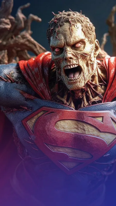Justice League Heroes turn Zombies (AI generated)