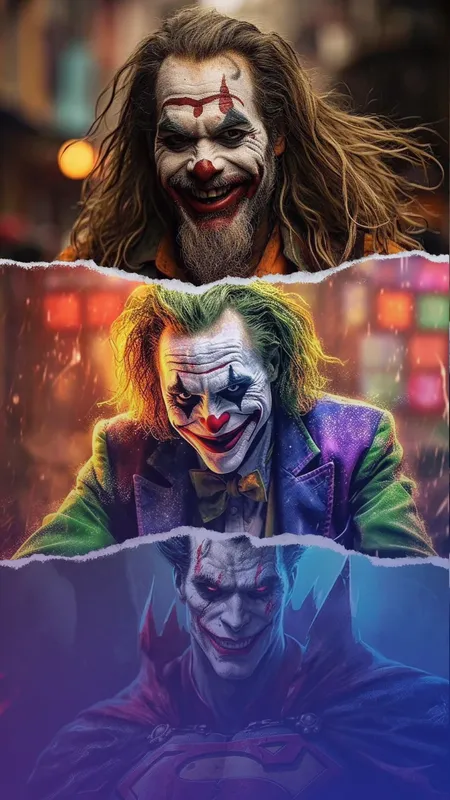 The Different Avatars of Joker (AI generated)