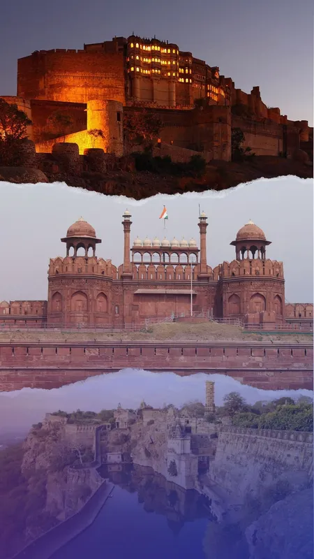 10 oldest forts of India