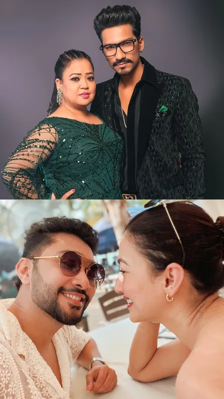 Married TV couples with big age-gap