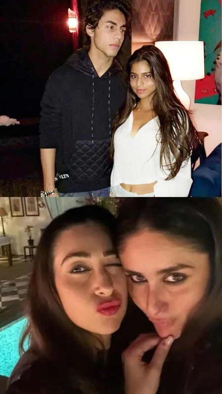 Suhana-Aryan to Kareena-Karisma, Bollywood's famous siblings