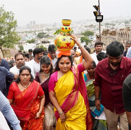 kavitha at golkonda bonalu one