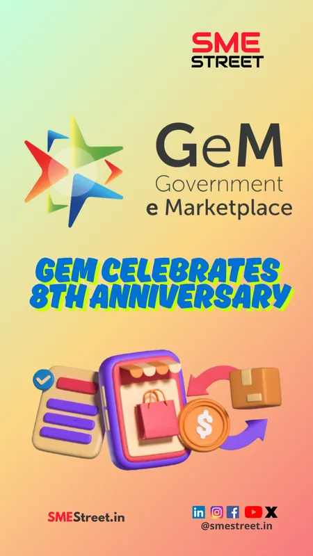 GeM Celebrates its 8th Birthday 