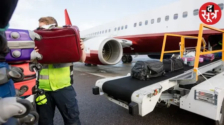 Luggage in plane