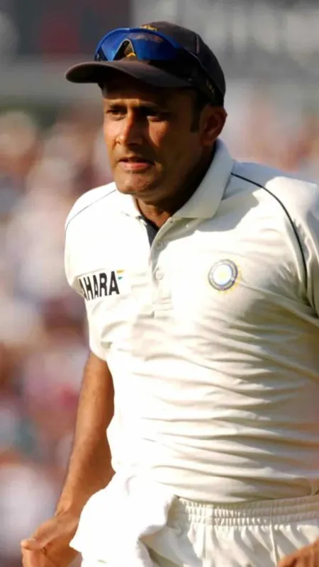 Anil Kumble test wicket