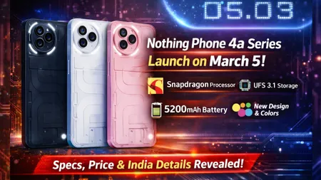 Nothing Phone 4a series