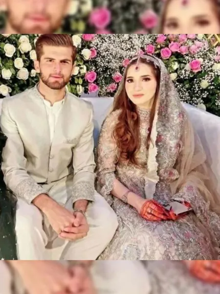 Shaheen Afridi Marries Shahid Afridi’s Daughter Ansha Afridi in a Traditional Pakistani Wedding