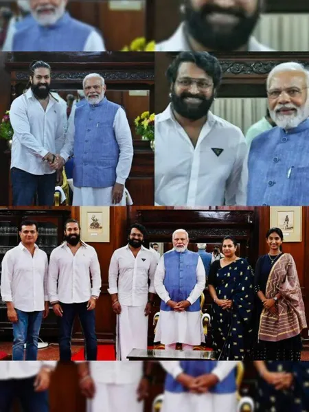 PM Narendra Modi Hosts Dinner for Kannada Celebrities in Bengaluru