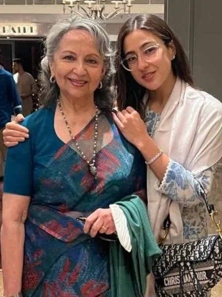 Sara Ali Khan Shares Stunning Picture with Grandmother Sharmila Tagore