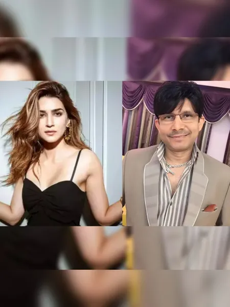 KRK Uses Abusive Language for Bollywood Actress Kriti Sanon