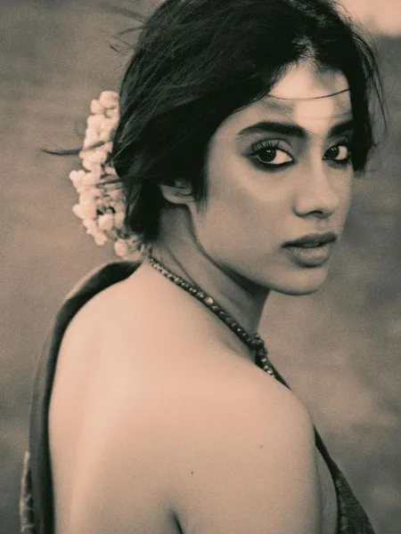 Janhvi Kapoor Stuns in Vintage Look for Latest Photoshoot