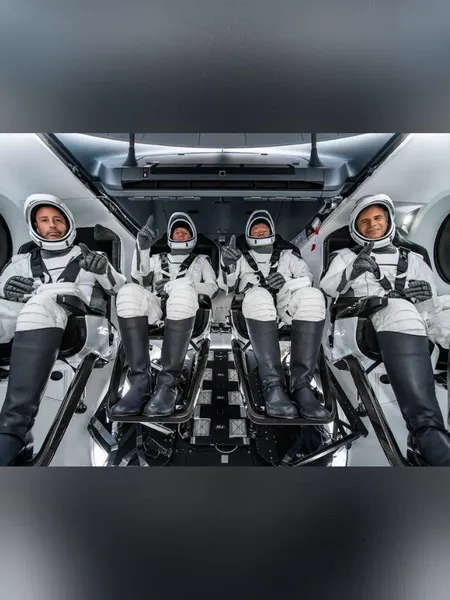 SpaceX Launches Four-Person Crew to International Space Station