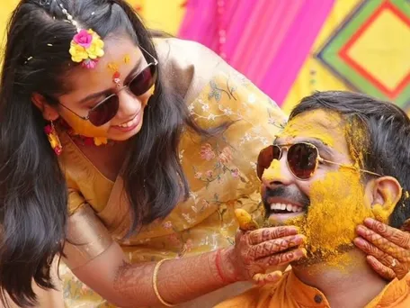 IAS Archana and husband