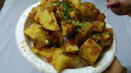 इस तरह बनाये चटपटी खट्टी मीठी चाट | Sweet Potato Chaat Recipe | Shakarkandi  Ki Chaat Recipe.