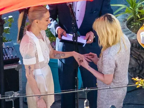 Kristen Stewart and Dylan Meyer Wedding