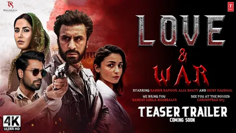 Love And War | Trailer | Ranbir kapoor, Alia Bhatt, Vicky Kaushal | Love  and war movie teaser 2024