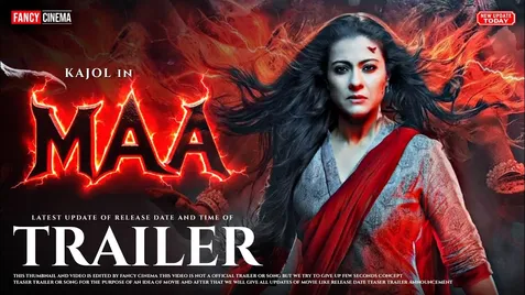 MAA Official trailer : Release date | Kajol devgan first look, Maa movie  2025, Maa trailer - YouTube
