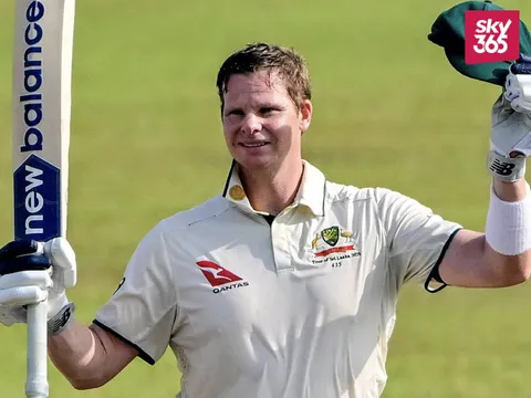 Steve Smith Joins Elite Club with 36th Test Ton, Equals Rahul Dravid's Record in SL vs AUS Clash