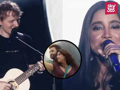 Ed Sheeran Teams Up with Shilpa Rao for Surprise 'Chuttamale' Performance in Bengaluru