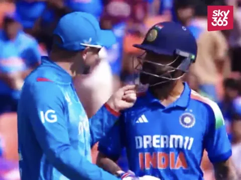 IND vs ENG 2025 3rd ODI: Liam Livingstone Teases Virat Kohli After Controversial DRS Call - Watch!