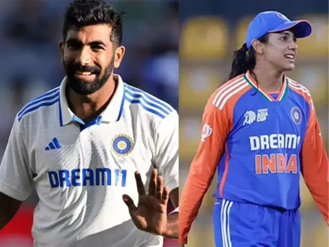 Jasprit Bumrah, Smriti Mandhana Named Wisden Leading Cricketers of the Year 2024