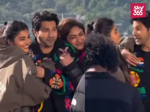 'Iconic Song Ruined' - Trolls Slam Varun, Pooja And Mrunal for Recreating Salman Khan's Chunnari Chunnari Song