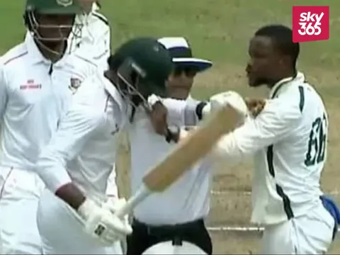 Watch: Bangladesh vs South Africa Emerging Test Sees Ugly Physical Altercation Between Players