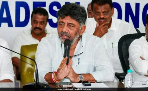 DK Shivakumar Breaks Silence On Buying RCB Rumours