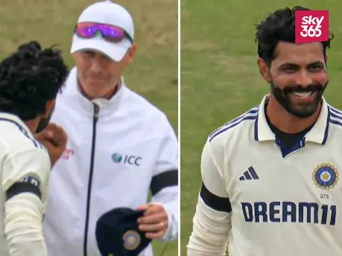 Watch: Ravindra Jadeja Celebrates with Cheeky Fist Pump After Winning Ball Change Request Right in Front of Umpire