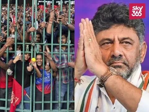 Karnataka Deputy CM DK Shivakumar Reveals Bengaluru to Get World-Class Stadium with 60,000 Seating Capacity