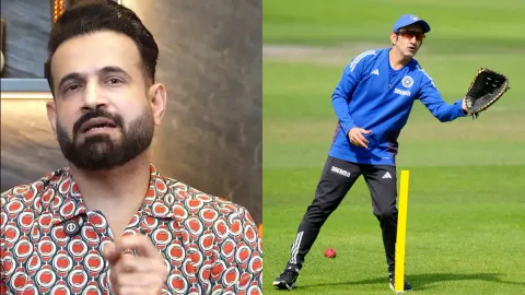 “It is in the media to make Gambhir a villain” - Irfan Pathan backs Indian head coach in curator controversy