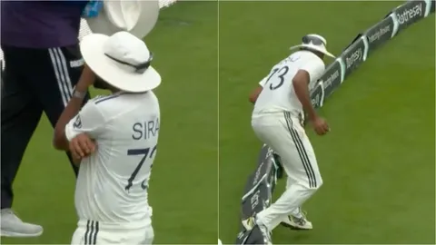 “That’s a relatively easy chance” - Nasser Hussain feels Mohammed Siraj’s lack of concentration as the reason behind Harry Brook getting a life