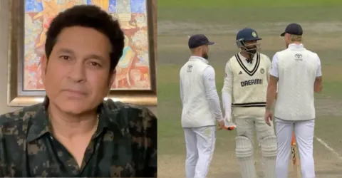Sachin Tendulkar ridicules Ben Stokes for his handshake drama in Manchester Test