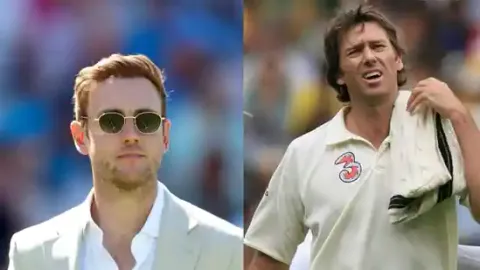 “At least let us land Glenn” - Stuart Broad responds to Glenn McGrath’s 5-0 Ashes prediction