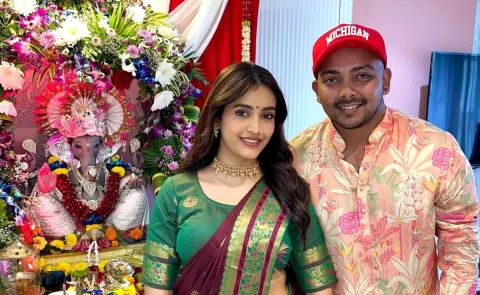 Who is Akriti Agarwal, the girl celebrating Ganesh Chaturthi with Prithvi Shaw?