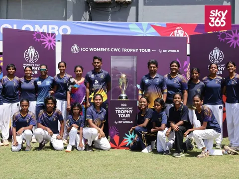 ICC Women’s World Cup 2025 Trophy Tour Wraps Up in Colombo