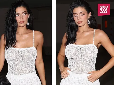 Kylie Jenner Stuns in Daring Sheer White Minidress During Paris Outing - See Pics!