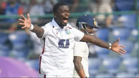 West Indies pacer fined 25% of his match fee for throwing the ball at Yashasvi Jaiswal