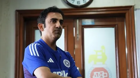 Watch: Gautam Gambhir enters the West Indies dressing room to give a motivational message