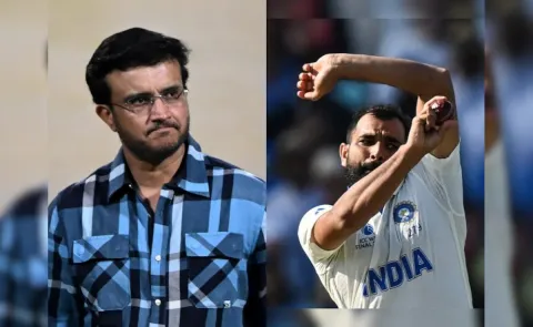 “Don't see any reason” - Sourav Ganguly lashes out at the selection committee for Mohammed Shami’s non-selection
