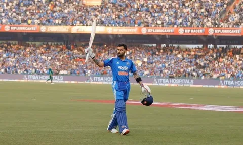 Virat Kohli surges to No.2 spot in the ICC ODI Rankings