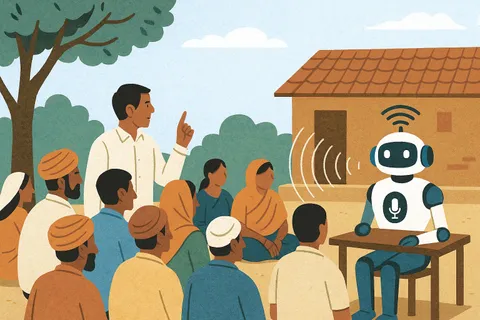 AI listens as villages speak
