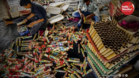 Diwali Crackdown: Illegal Firecrackers Worth Tons Seized Across Delhi