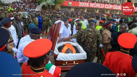 Stampede at Former Kenya PM Raila Odinga’s Funeral Leaves 2 Dead