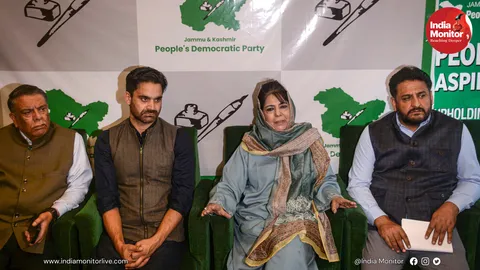 Mehbooba Mufti Explains Why PDP Is Backing NC in Rajya Sabha Polls